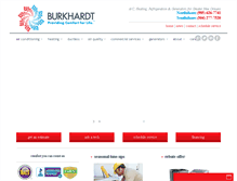 Tablet Screenshot of burkhardtsair.com